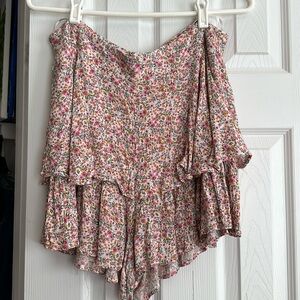 altar’d state floral shorts